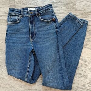 Zara Skinny High Rise Jeans